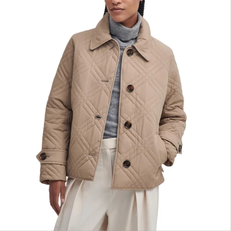 BARBOUR FW24 Jackets Coats Women's Beige-2