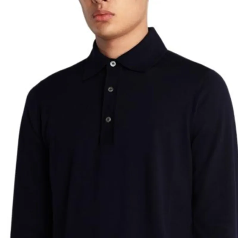 Dunhill FW22 Polo Shirt Men's Navy-4