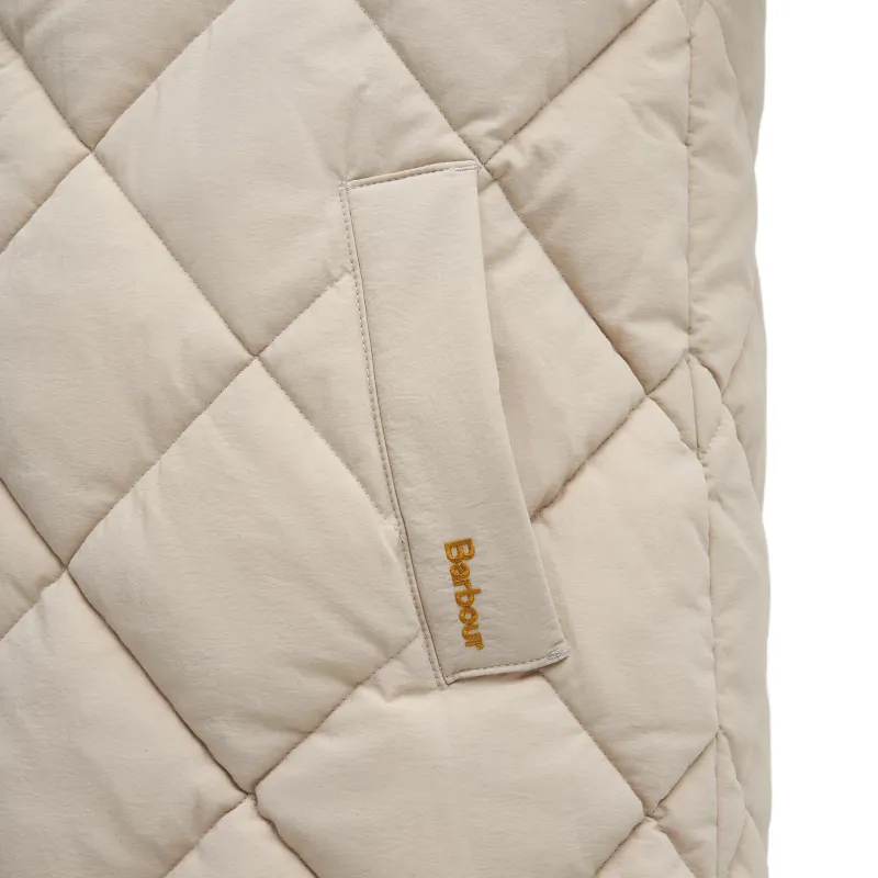 BARBOUR FW24 Puffer Jacket Women's Beige-7