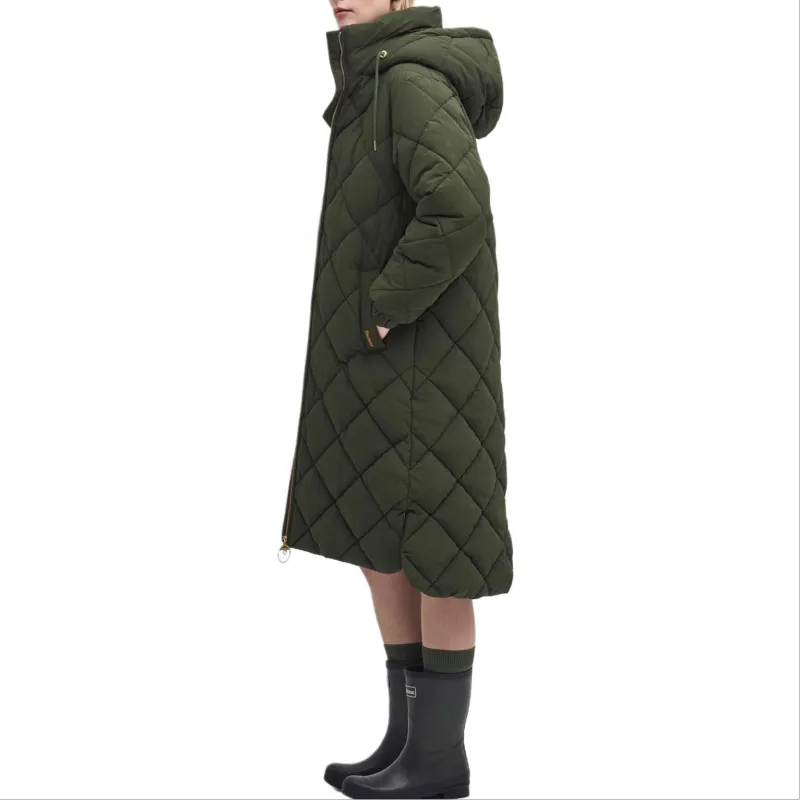 BARBOUR FW24 Puffer Jacket Women's Green-3