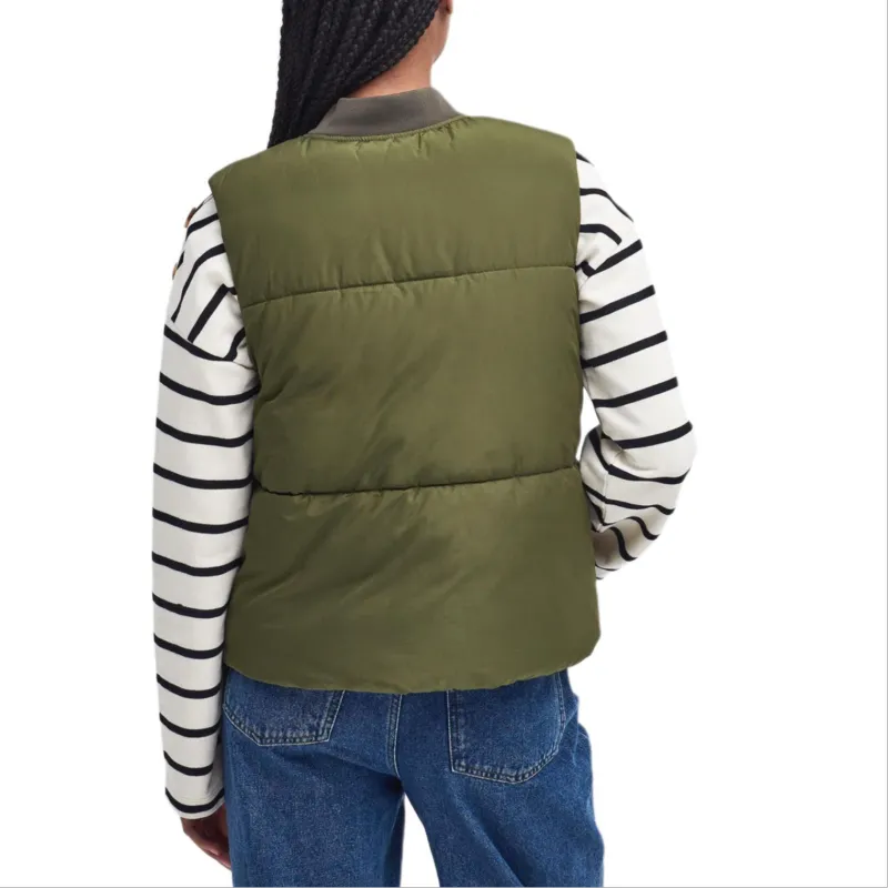 BARBOUR FW24 Puffer Jacket Women's Green-4