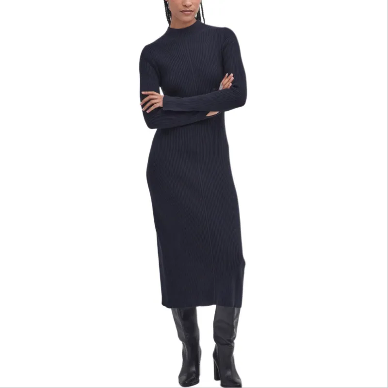 BARBOUR FW24 Long-Sleeved Dresses Women's Marine Blue-2