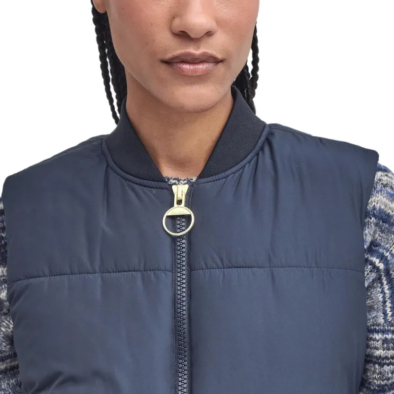 BARBOUR Vest Women's Marine Blue-7