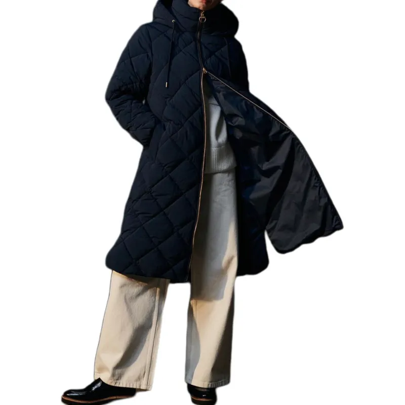 BARBOUR FW24 Puffer Jacket Women's Marine Blue-2