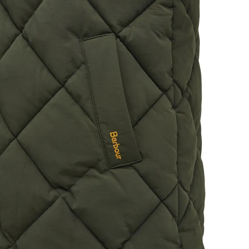 BARBOUR FW24 Puffer Jacket Women's Green-8