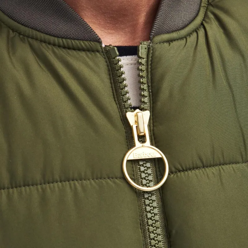 BARBOUR FW24 Puffer Jacket Women's Green-6