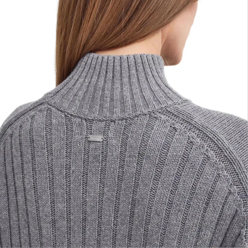 BARBOUR FW24 Long-Sleeved Dresses Women's Gray-7