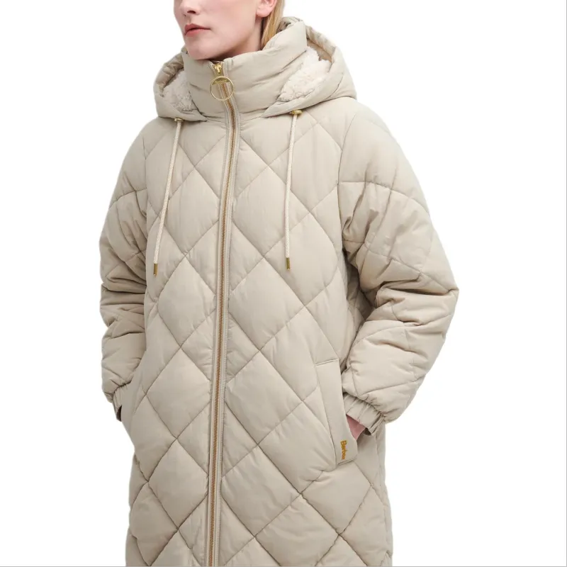 BARBOUR FW24 Puffer Jacket Women's Beige-5