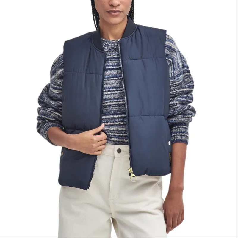 BARBOUR Vest Women's Marine Blue-1