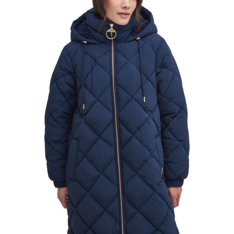 BARBOUR FW24 Puffer Jacket Women's Marine Blue-7