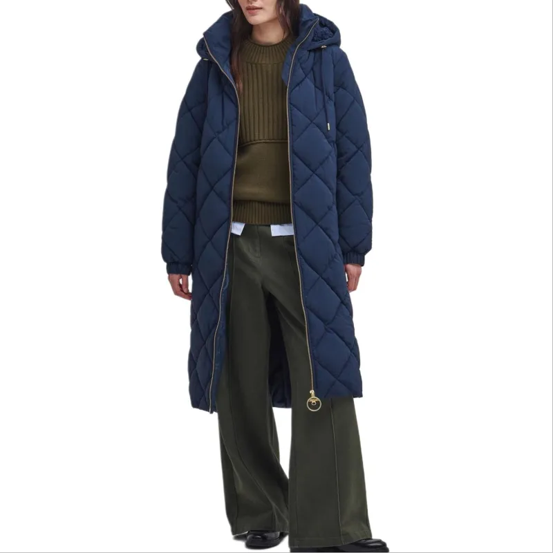 BARBOUR FW24 Puffer Jacket Women's Marine Blue-1