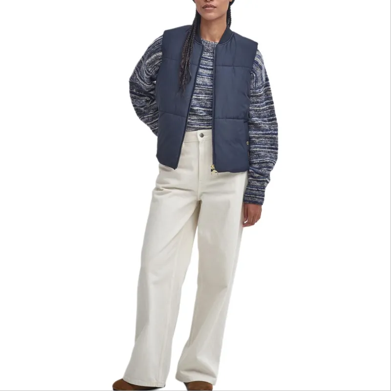 BARBOUR Vest Women's Marine Blue-3