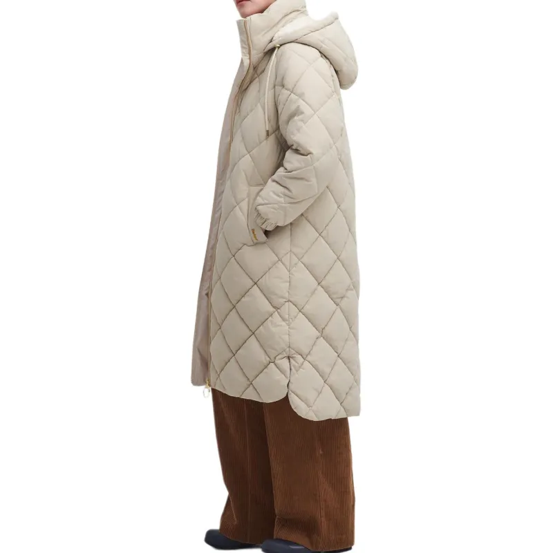 BARBOUR FW24 Puffer Jacket Women's Beige-3