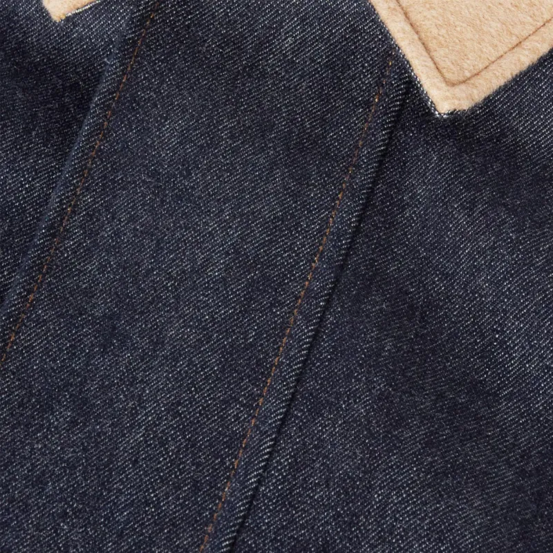 Loro Piana FW24 Denim Jacket Men's Dark Shadow Blue-6