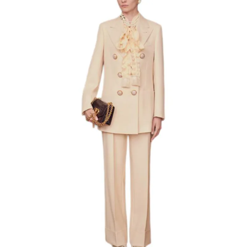 Valentino Ruffled Straight Hem Shirt-4