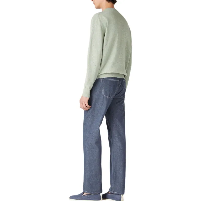 Loro Piana FW24 Jeans Men's Surging Blue-3