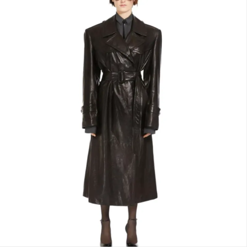 SportMa Trench Coat Unisex Black-1