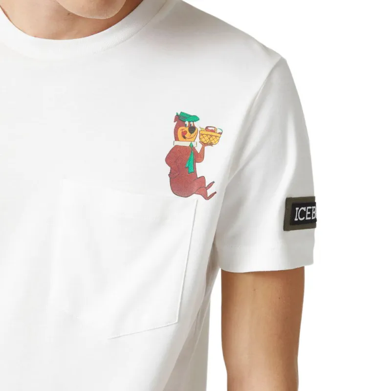 Iceberg X Yogi Bear Printed T-shirt-5