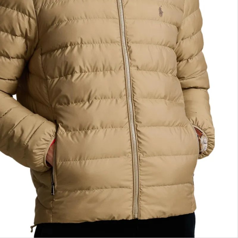Polo Ralph Lauren FW24 Puffer Jacket Men's Khaki-3