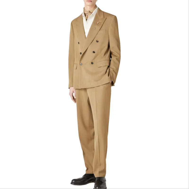 Loro Piana FW24 Jackets Coats Men's Mossy Earth Tone-3