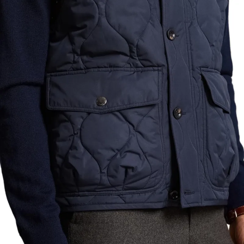 Polo Ralph Lauren FW24 Vest Men's Dark Blue-4