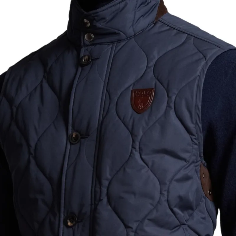 Polo Ralph Lauren FW24 Vest Men's Dark Blue-3