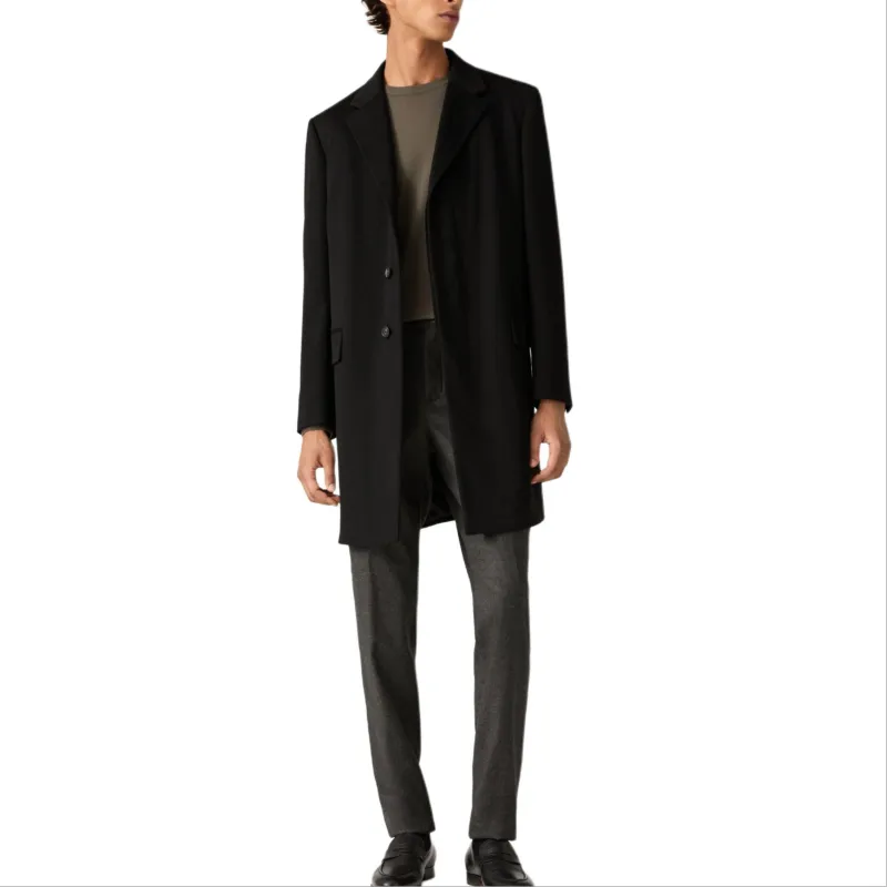 Loro Piana FW24 Coats Men's Black-2