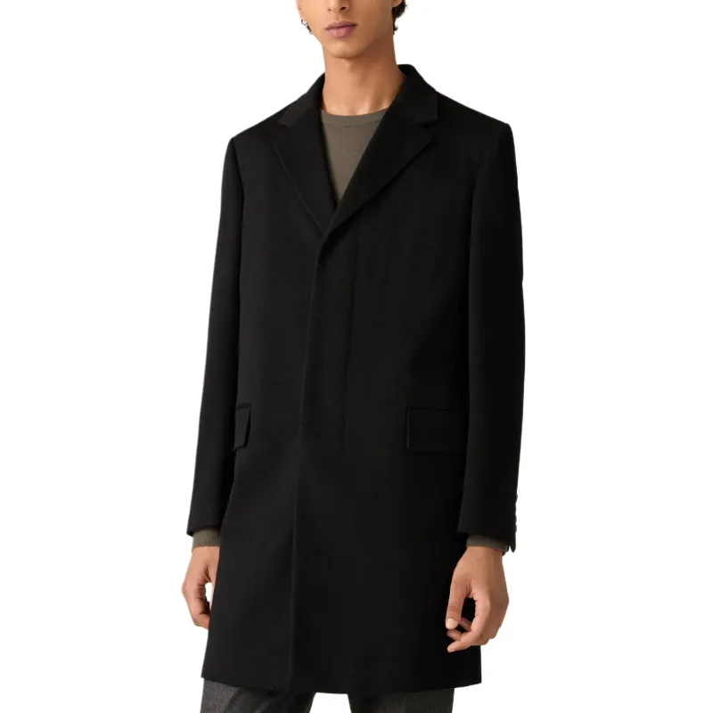 Loro Piana FW24 Coats Men's Black-4