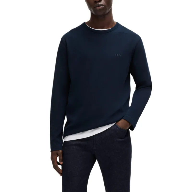 HUGO BOSS Logo embroidered Sweater-1