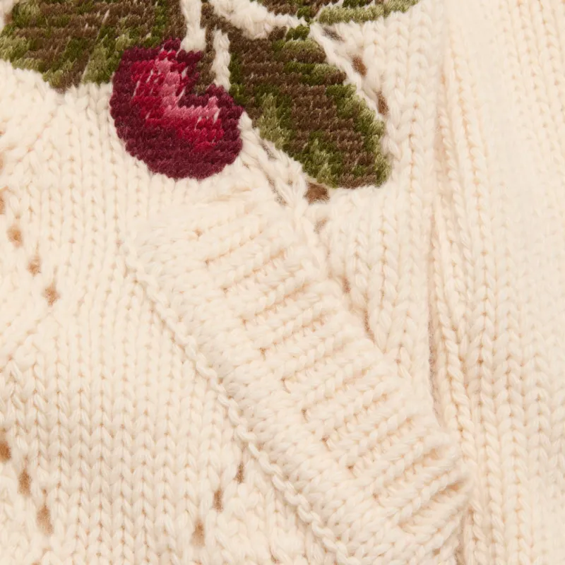 Valentino FW24 Sweater Women's Light Beige-8
