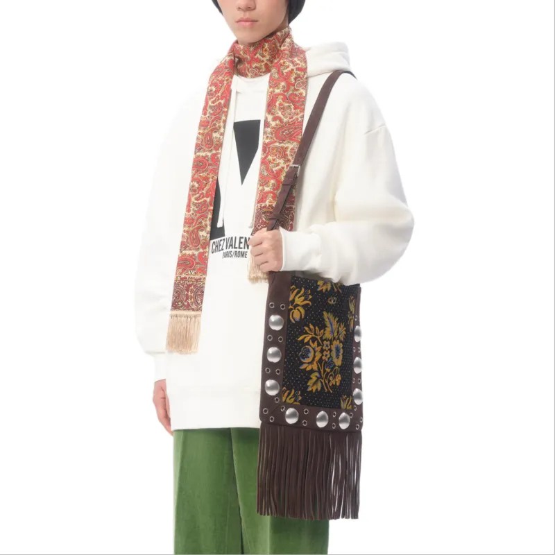 Valentino Chez Valentino Drawstring Hoodie-4