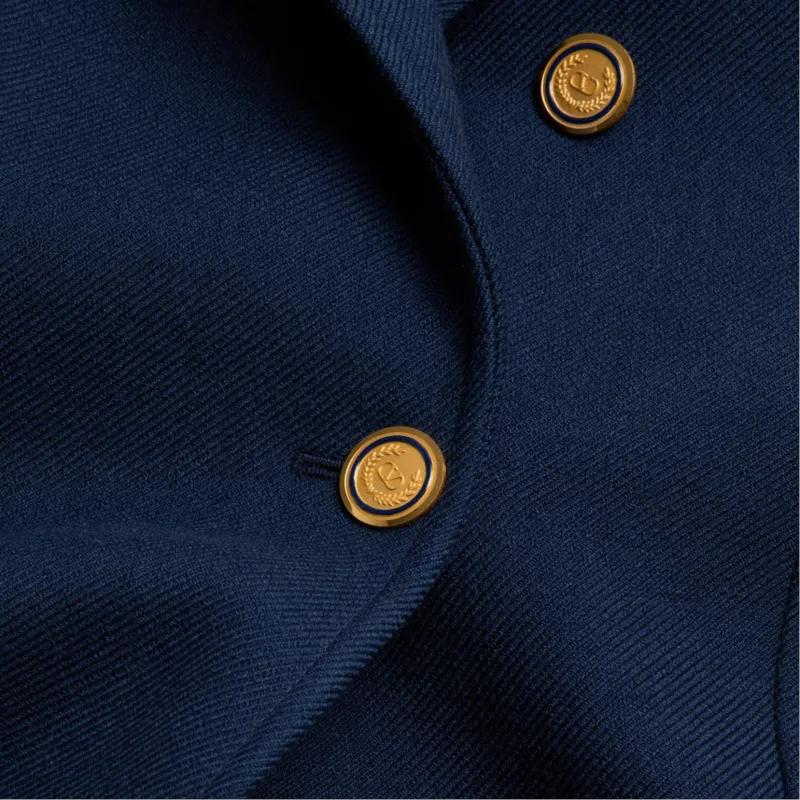 Valentino FW24 Business Suit Coat Men's Indigo-7