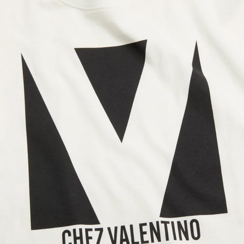 Valentino Chez Valentino Print T Shirt-8