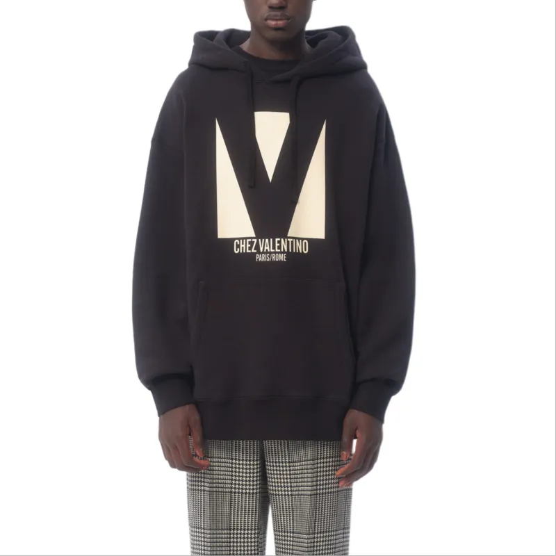 Valentino Chez Valentino Drawstring Hoodie-1