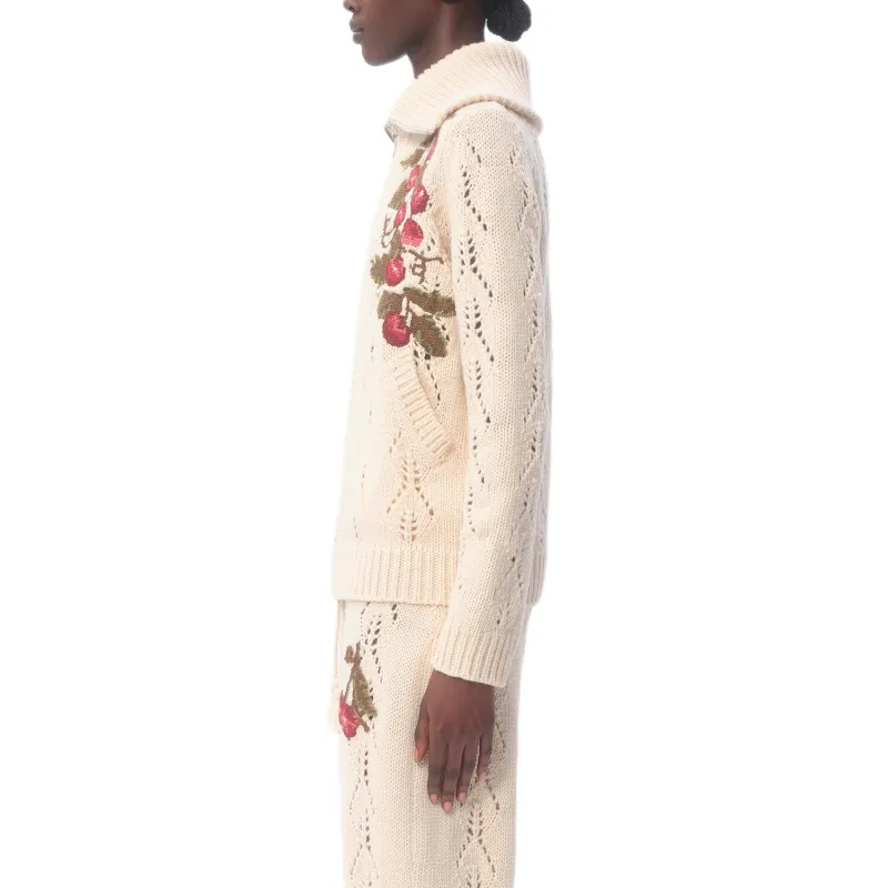 Valentino FW24 Sweater Women's Light Beige-6