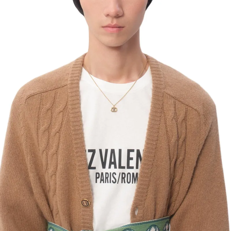 Valentino Chez Valentino Printed Crewneck T Shirt-7