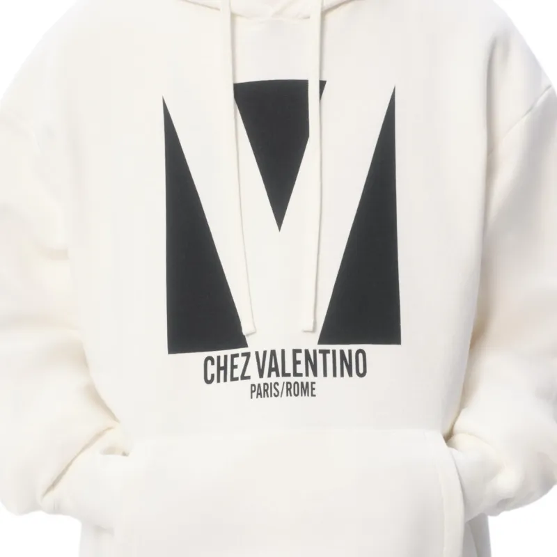 Valentino Chez Valentino Drawstring Hoodie-6