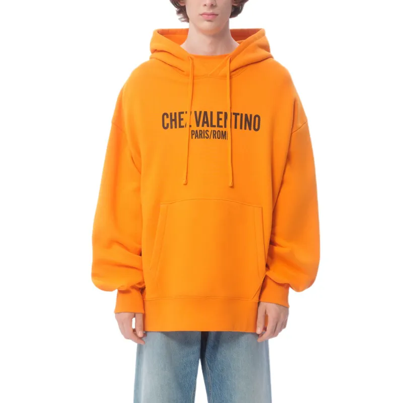 Valentino Chez Valentino print Hoodie-1