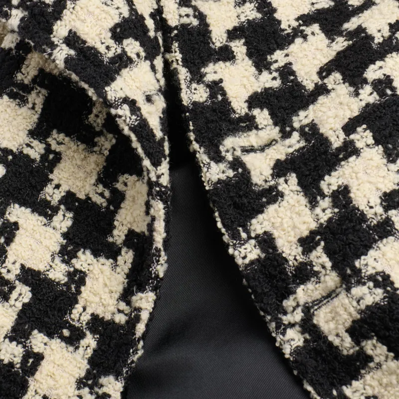 Valentino FW24 Coat Men's Black White-5
