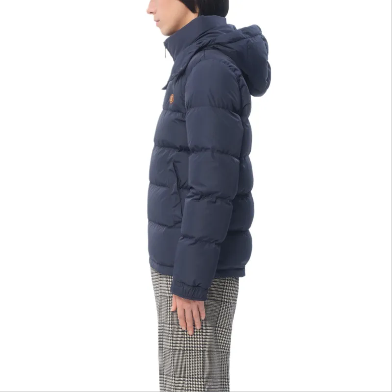 Valentino Zip Up Hooded Down Jacket-4