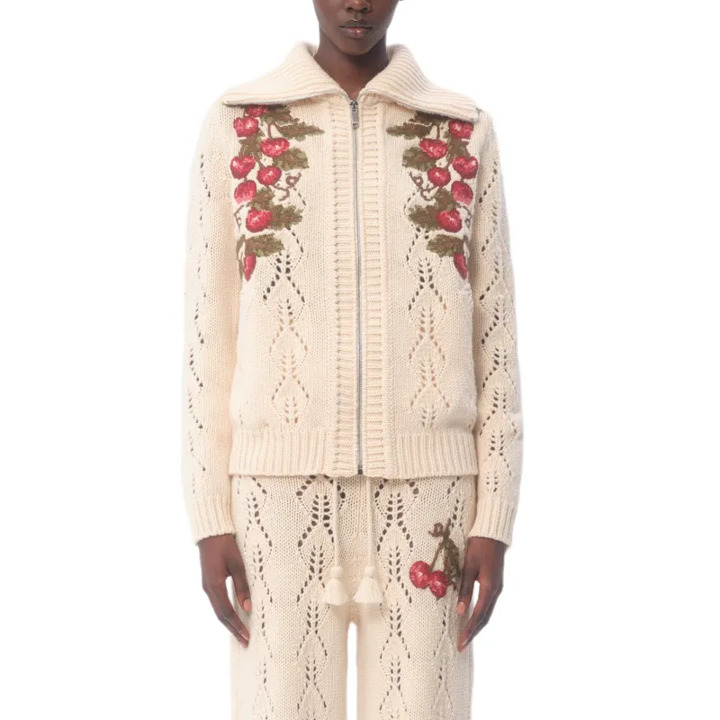 Valentino FW24 Sweater Women's Light Beige-1