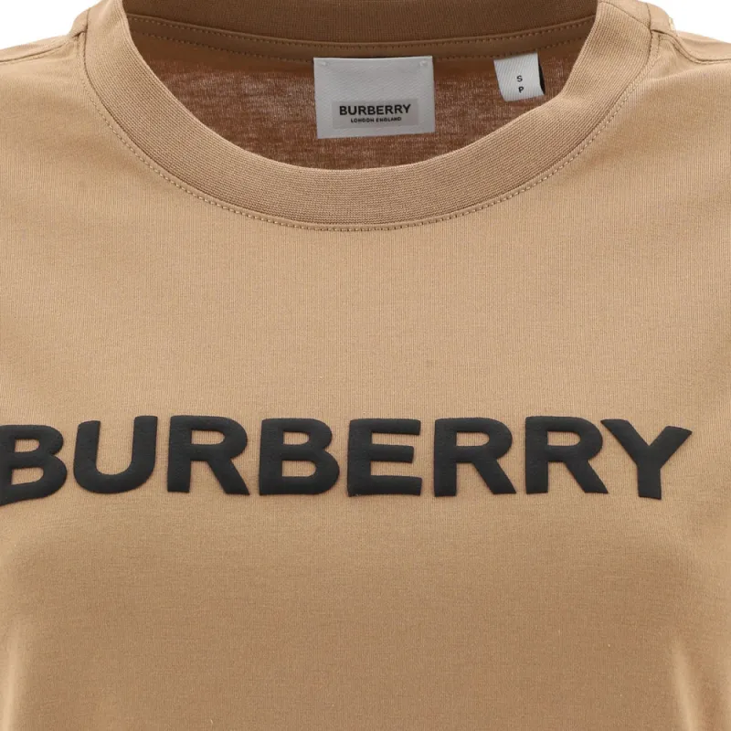 Burberry Logo Printed Crewneck T-Shirt-8