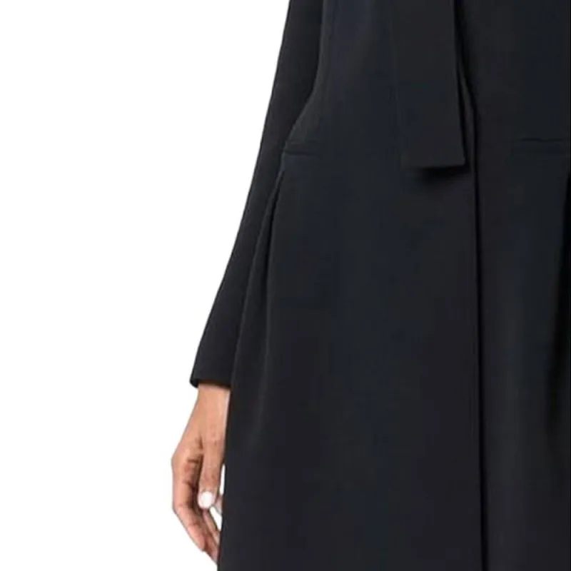 RED VALENTINO Long Sleeved Dresses Women's Black-7