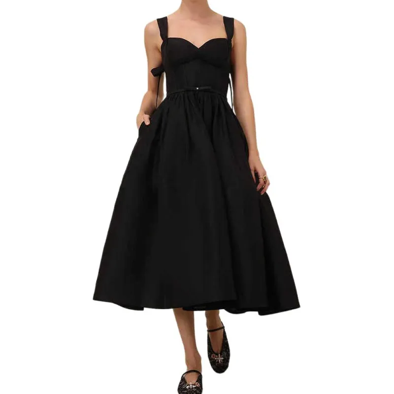 Zimmermann SS25 Slip Dresses Women's Black-2