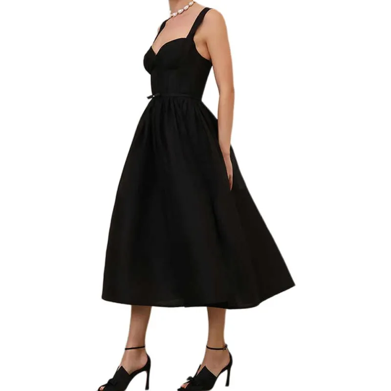 Zimmermann SS25 Slip Dresses Women's Black-4