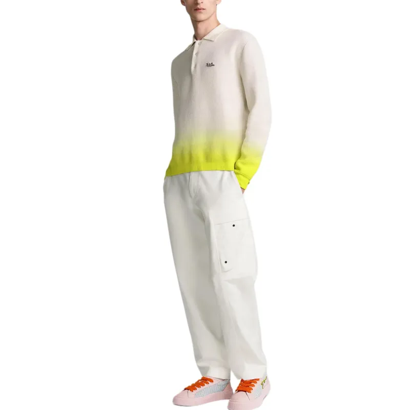 DIOR X Kaws Long Sleeved Polo Shirt-2