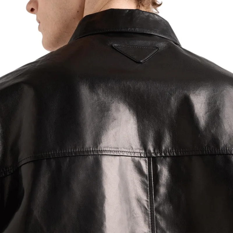 PRADA Leather Shirt-5