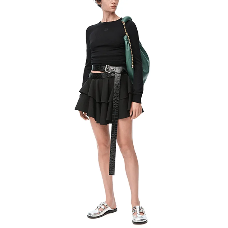 LOEWE SS25 Cashmere Sweater Women's Black-1