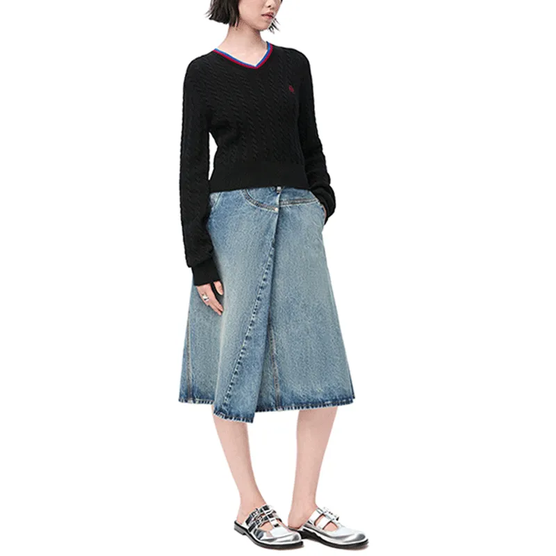 LOEWE SS25 Sweater Women's Black-1