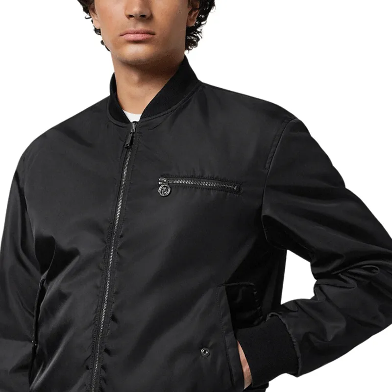 VERSACE Reversible Zipped Bomber Jacket-6